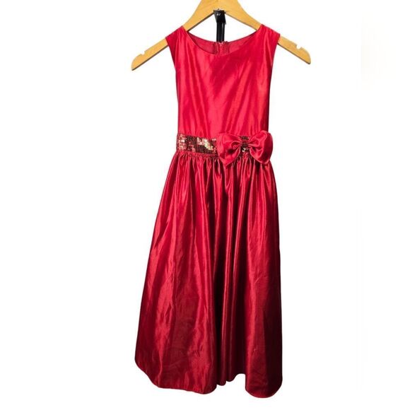 Kiki Red Sleeveless Dress - Picture 1 of 7